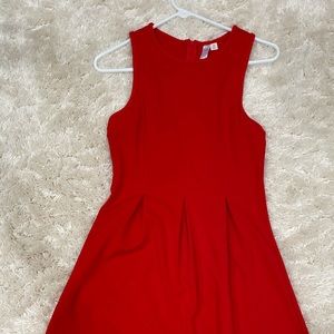 Red skater dress from Francescas